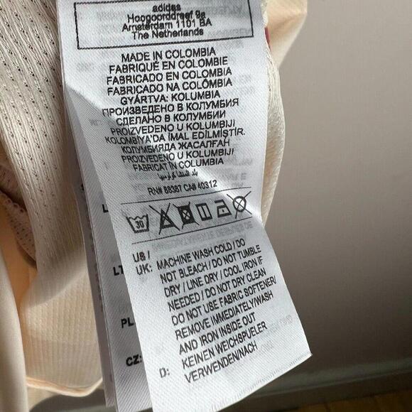 D.C. United 25/26 Away Custom Jersey De La Cruz #4 Men's L Adidas Cream NWT - Picture 4 of 9